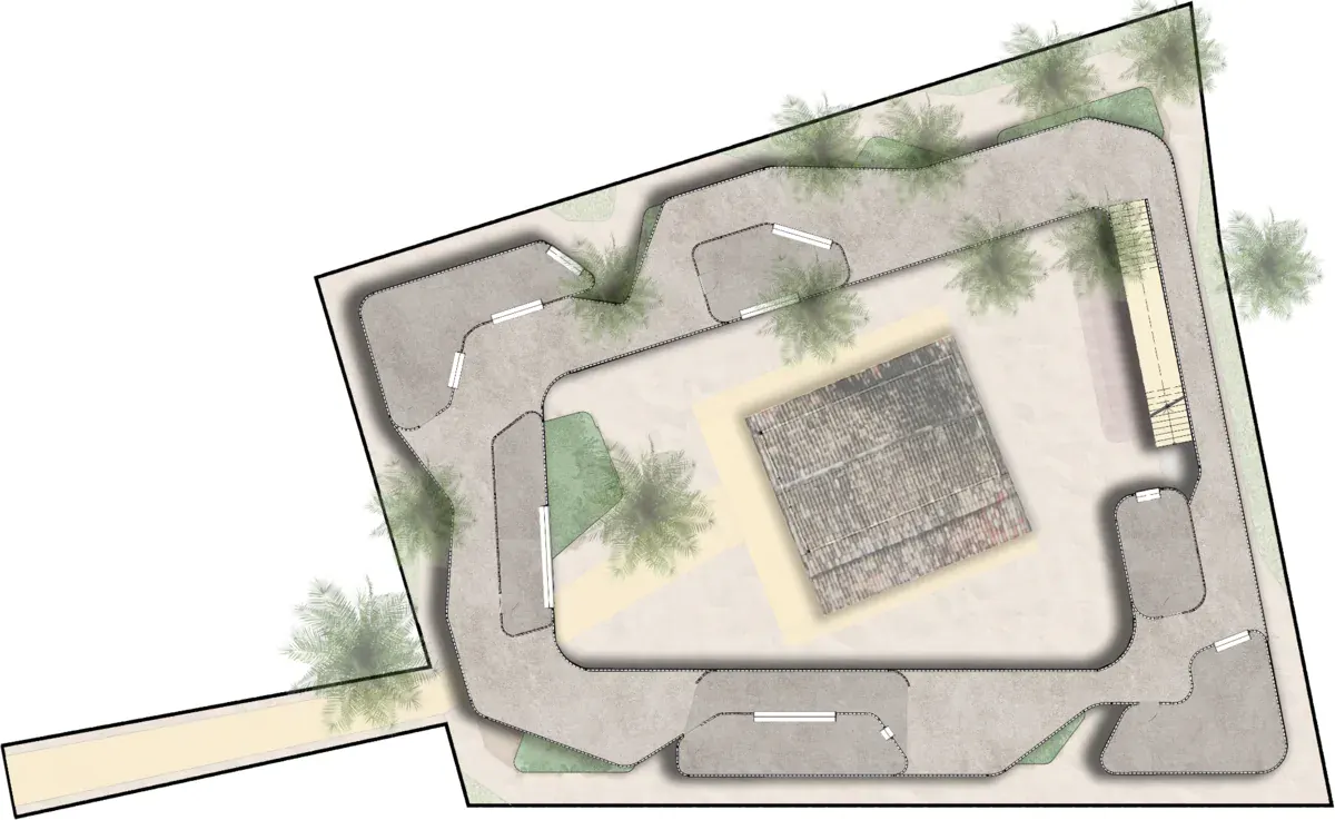 Planta do primeiro pavimento