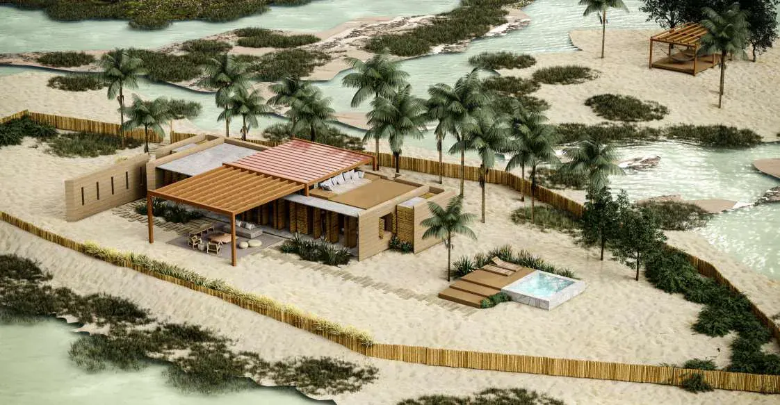 Casa HS — vista aérea